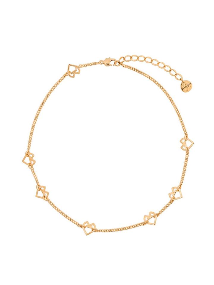 Givenchy Heart Charm Necklace - Gold