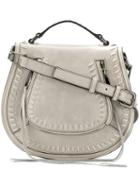 Rebecca Minkoff - Small Vanity Saddle Bag - Women - Leather - One Size, Grey, Leather