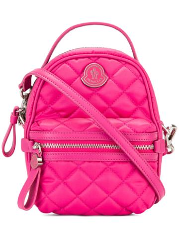 Moncler Georgine Crossbody Bag, Women's, Pink/purple, Polyamide