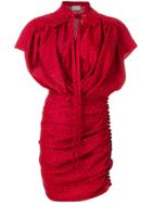 Magda Butrym Polka Dot Mini Dress - Red