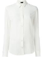 Joseph Classic Shirt, Women's, Size: 38, White, Silk
