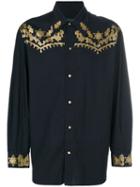Jean Paul Gaultier Pre-owned Printed Western Style Shirt - Blue
