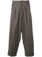 Ymc Loose Fit Trousers - Brown