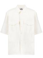 Vivienne Westwood Contrast Stitching Shirt - Neutrals