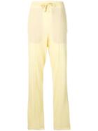 Isabel Marant Étoile Side Stripe Track Pants - Yellow