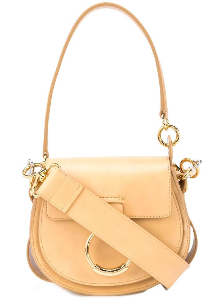 Chloé Small Tess Shoulder Bag - Neutrals