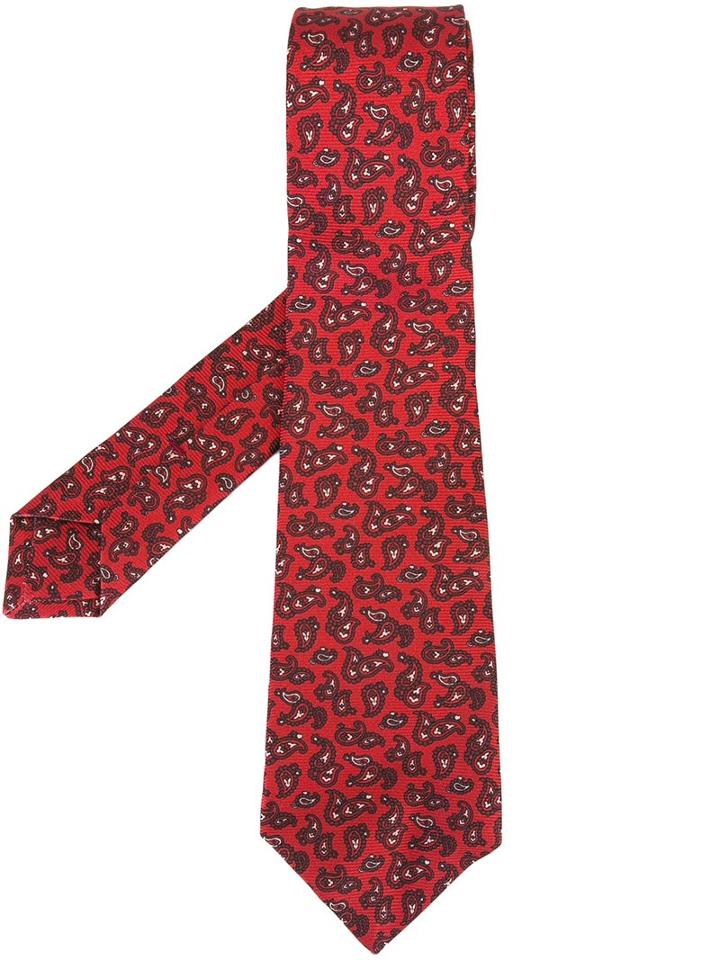 Kiton Abstract Pattern Tie