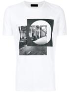 Diesel Black Gold - Circle Print T-shirt - Men - Cotton - Xs, White, Cotton