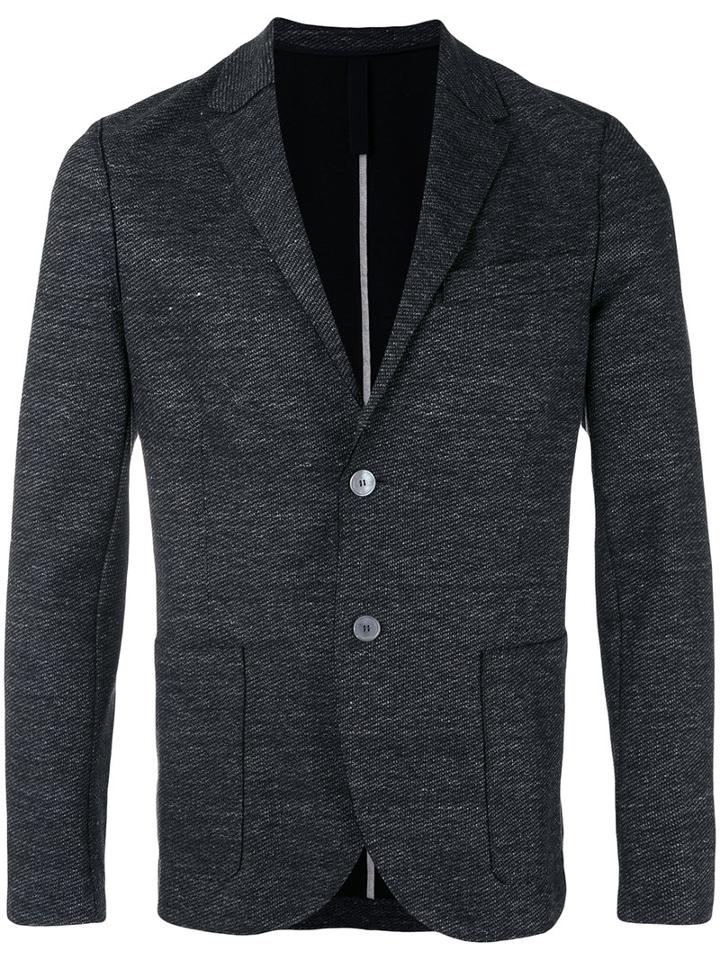 Harris Wharf London - Fitted Blazer - Men - Cotton/linen/flax - 52, Blue, Cotton/linen/flax