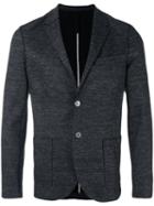 Harris Wharf London - Fitted Blazer - Men - Cotton/linen/flax - 52, Blue, Cotton/linen/flax
