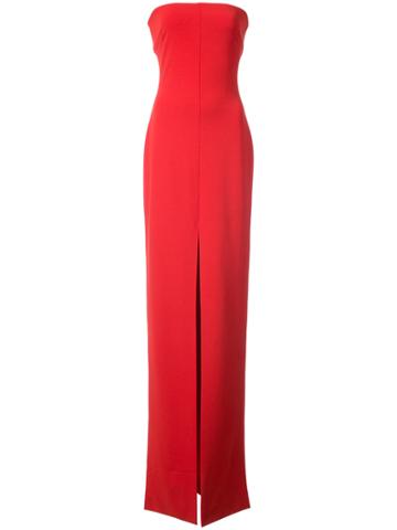 Solace London Strapless Gown - Red