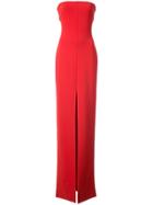 Solace London Strapless Gown - Red