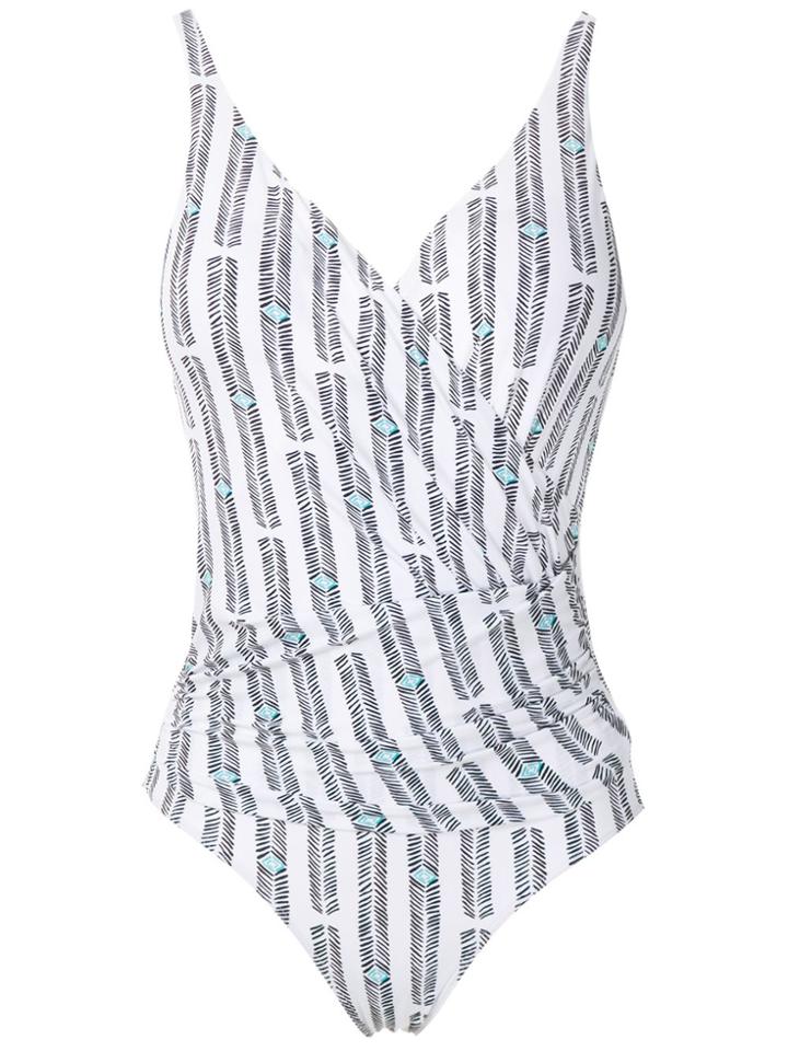 Lygia & Nanny Maillot Maisa Estampado - White