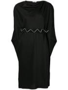 Vionnet Split Sleeve Dress - Black