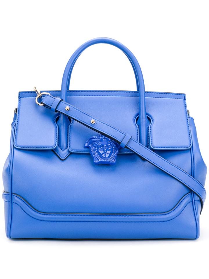 Versace Medusa Empire Shoulder Bag - Blue