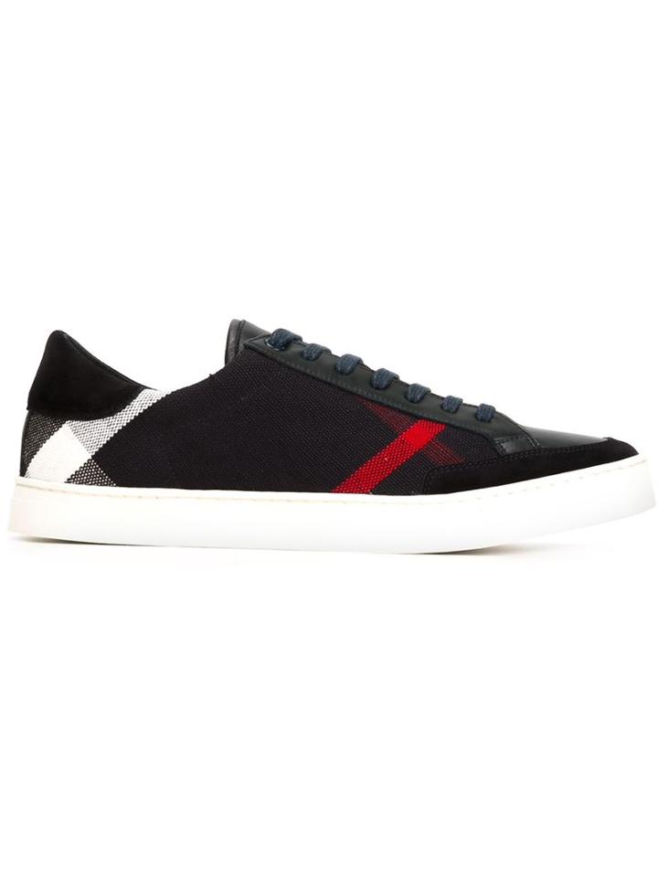 Burberry Checked Sneakers