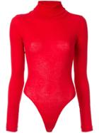 Re/done Turtle Neck Body - Red