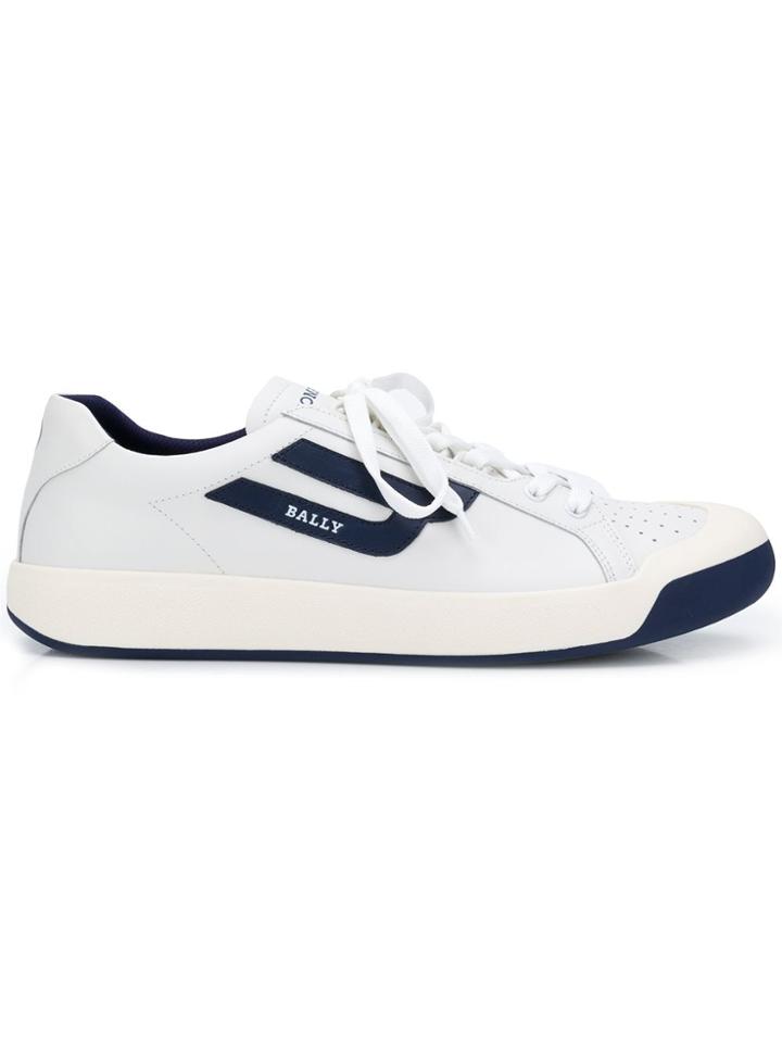 Bally Retro Sneakers - White