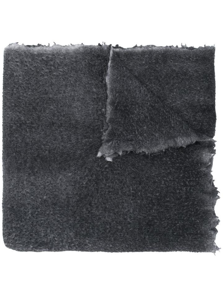 Avant Toi Long Length Scarf - Grey
