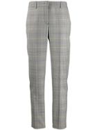 Ps Paul Smith Tailored Checked Trousers - Grey