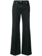 Valentino Vlogo Flared Jeans - Black
