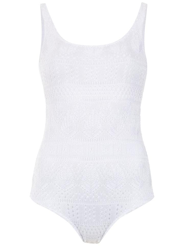 Cecilia Prado Knit Angel Bodysuit - White