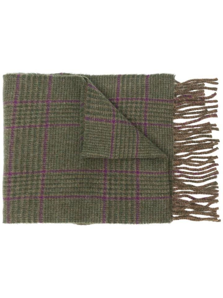 Polo Ralph Lauren Checked Scarf - Green