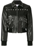 Red Valentino Cropped Stud Jacket - Black