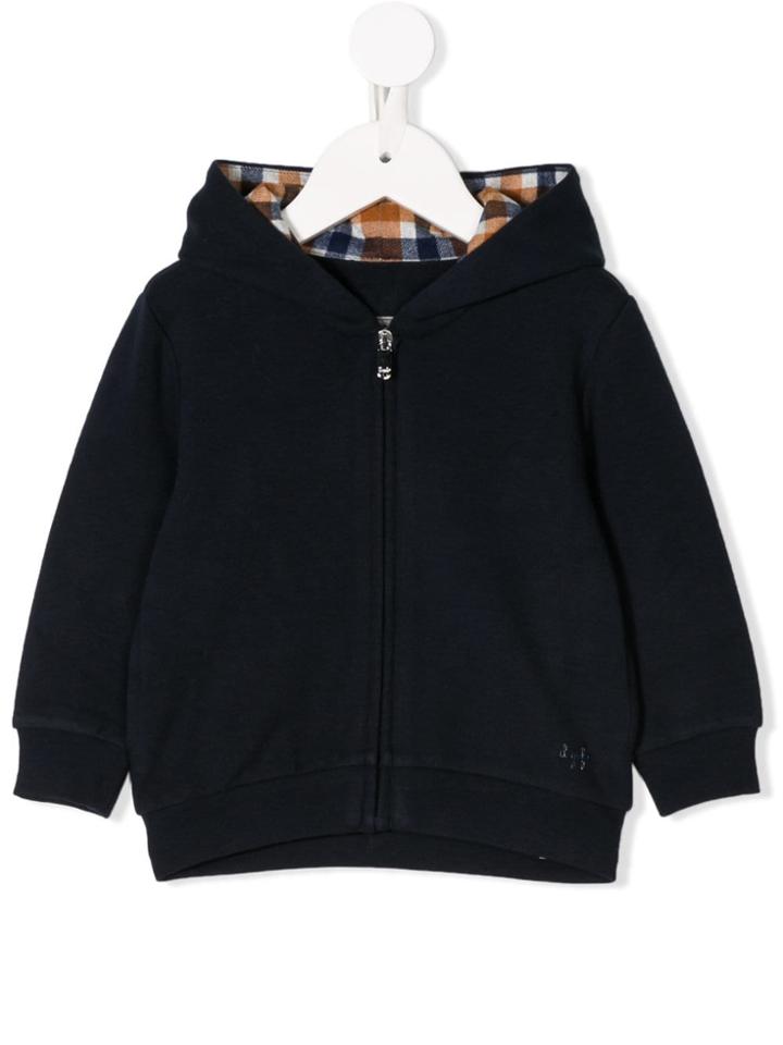 Il Gufo Zipped Hoodie - Blue