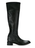Sarah Chofakian Leather Boots - Black
