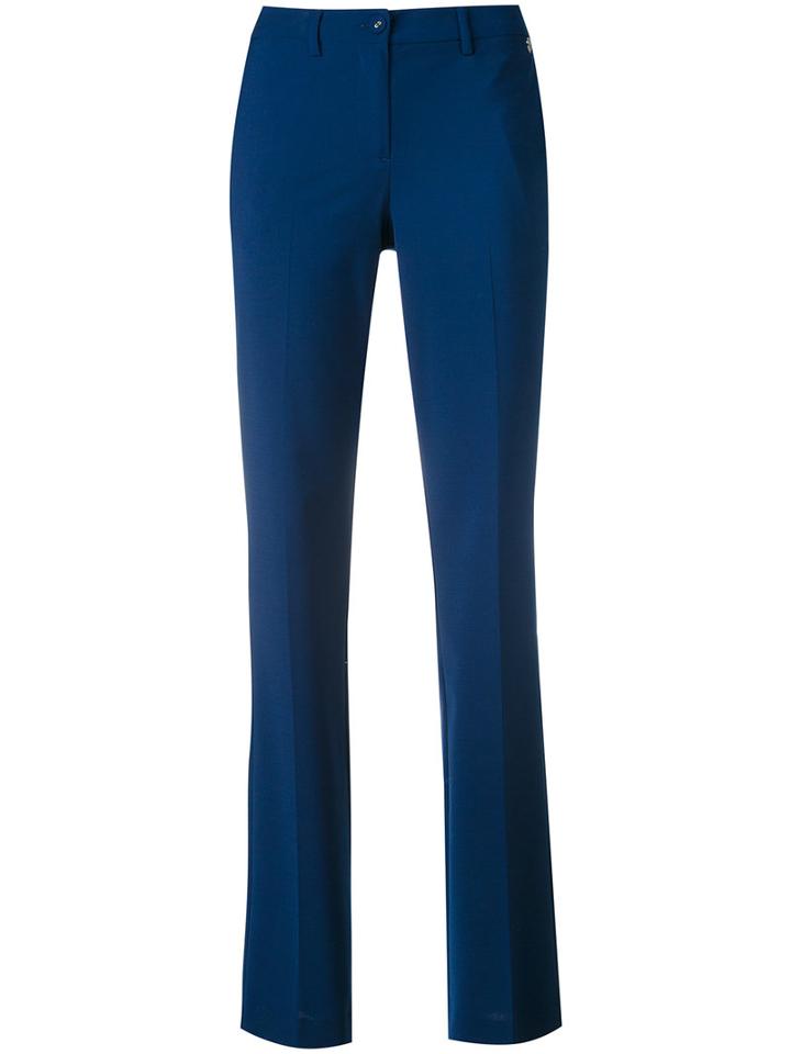 Twin-set - Tailored Trousers - Women - Polyester/spandex/elastane/wool - 44, Blue, Polyester/spandex/elastane/wool