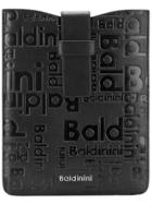 Baldinini Embossed Leather Carholder - Black