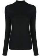 Theory Turtle Neck Top - Black