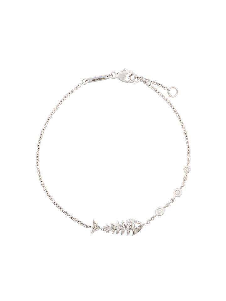 Stephen Webster 18kt White Gold Jewels Verne Topkat Diamond Bracelet -