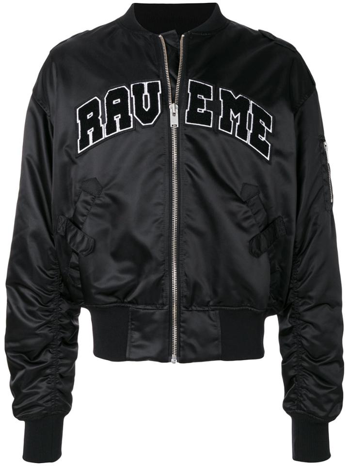 Misbhv Rave Me Bomber Jacket - Black