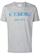 Iceberg Embroidered Logo T-shirt - Grey