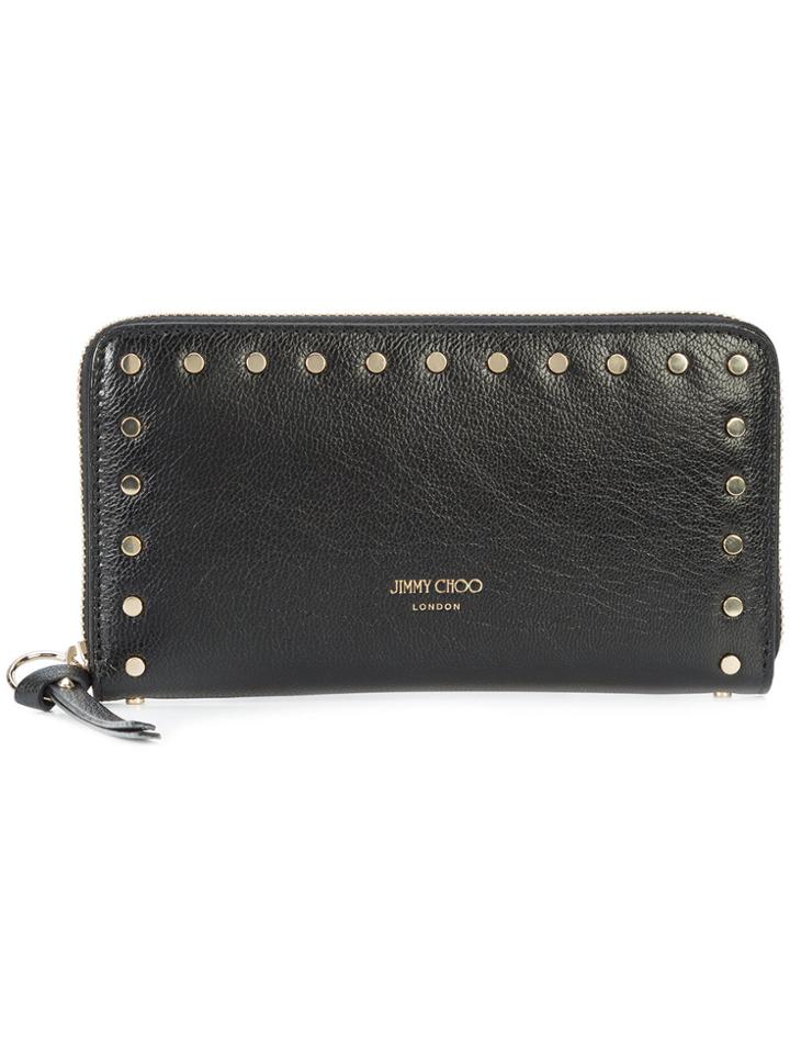 Jimmy Choo Pippa Continental Wallet - Black