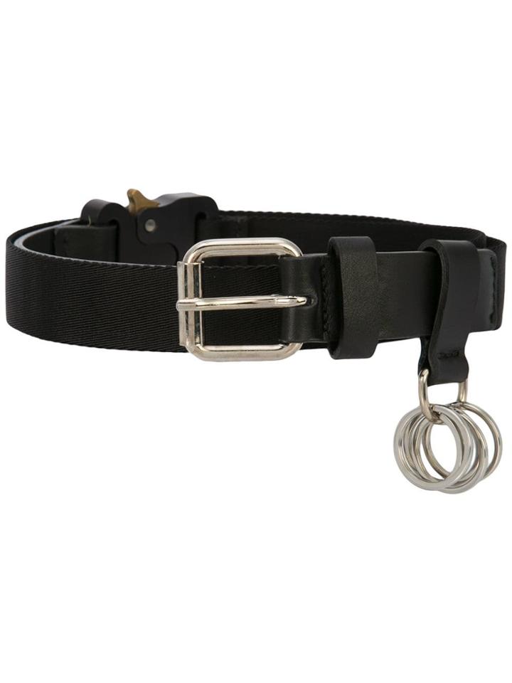 1017 Alyx 9sm Rollercoaster Belt - Black