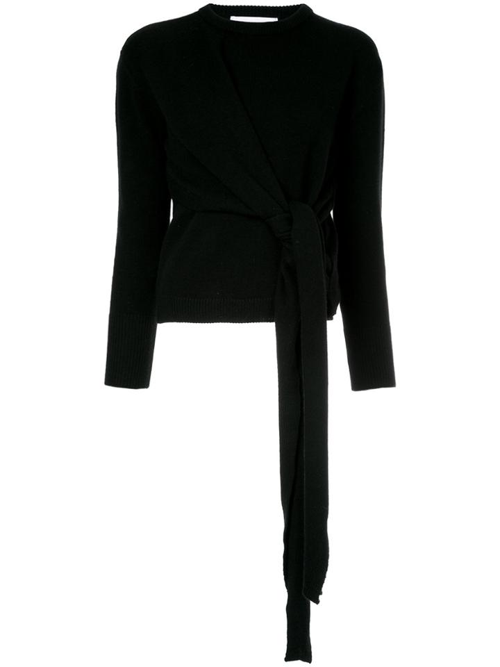 Le Ciel Bleu Knot Detail Jumper - Black