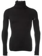 Y-3 Ribbed Turtleneck Jumper, Men's, Size: Medium, Black, Polyamide/polyester/wool/other Fibers