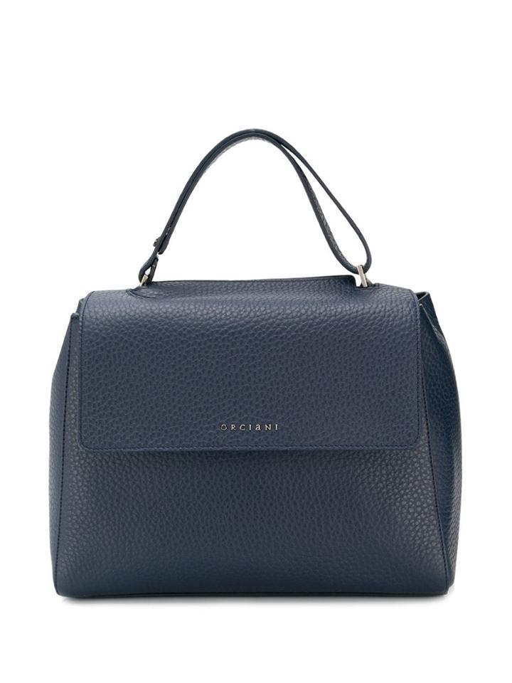 Orciani Sveva Soft M Tote Bag - Blue