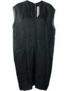 Rick Owens Oversized Dress, Women's, Size: 38, Black, Cupro/viscose