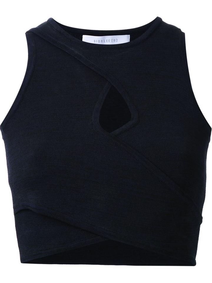 Dion Lee 'vertigo' Knit Crop Top