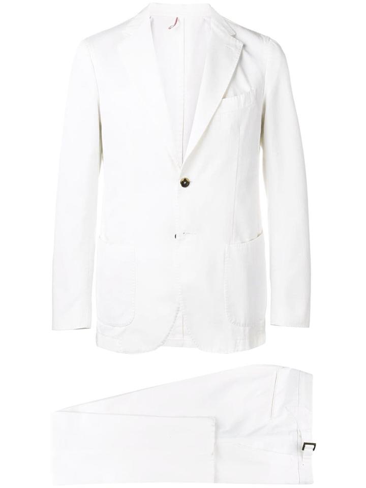 Dell'oglio Two-piece Dinner Suit - White