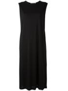 Acne Studios Shift Midi Dress, Women's, Size: Small, Black, Lyocell
