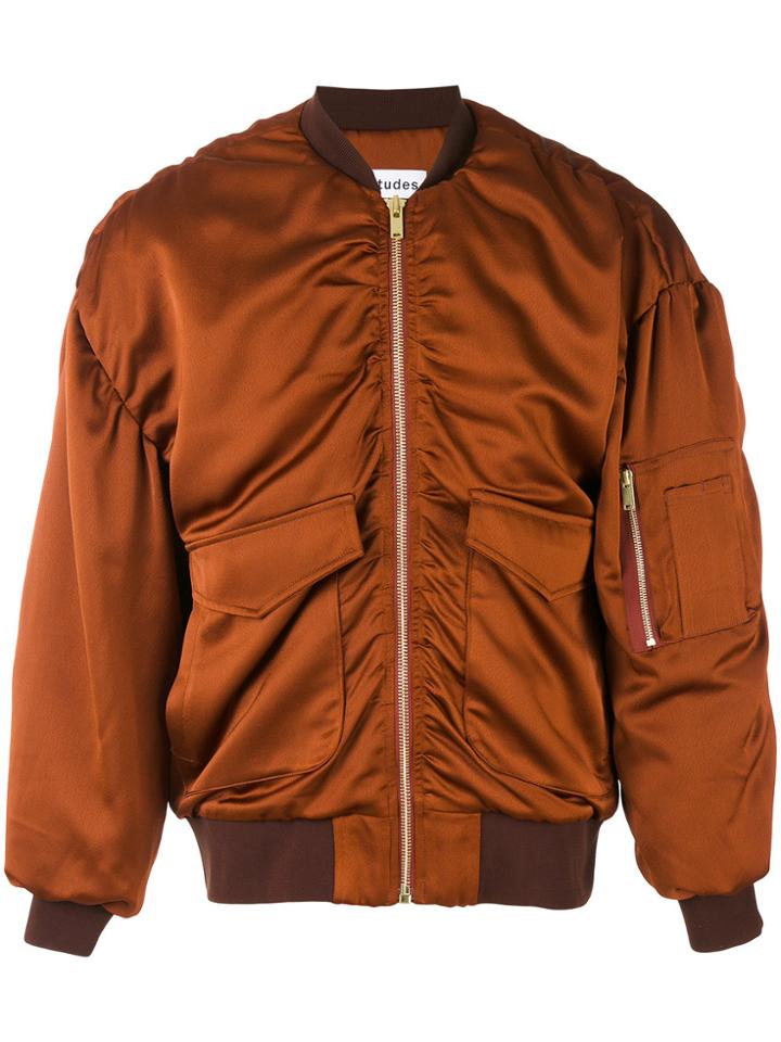 Études Horizon Bomber Jacket - Yellow & Orange