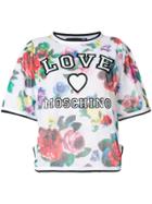 Love Moschino Floral Print T-shirt - Multicolour