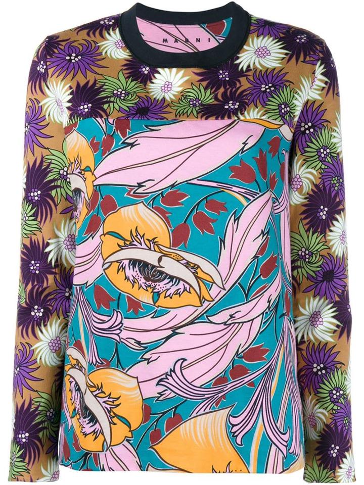 Marni Floral Printed Top