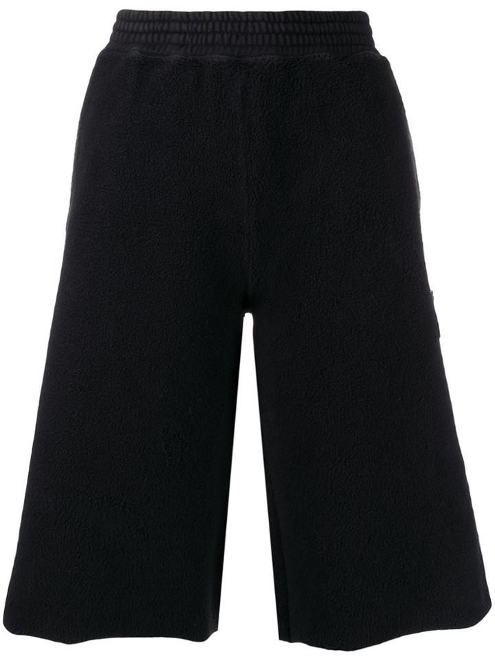 Mm6 Maison Margiela Teddy Shorts - Black