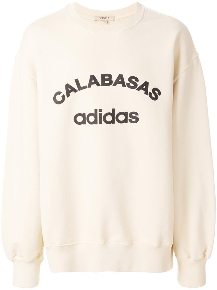 Yeezy X Adidas Calabasas Sweatshirt - Yellow & Orange